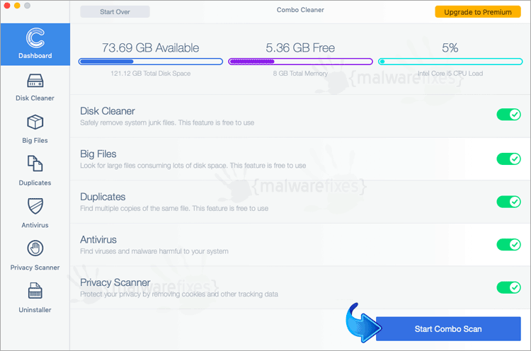 fix mac os virus