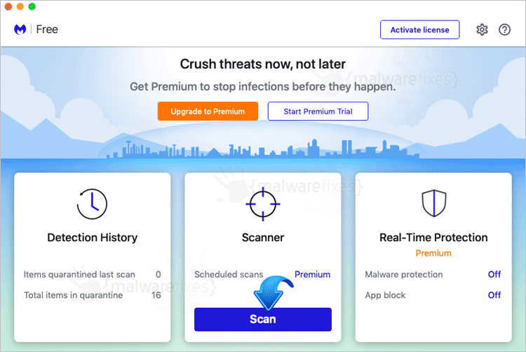 how to scan for malware on mac