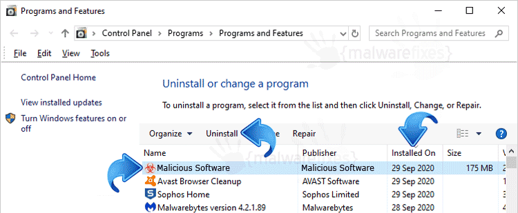 Add-Remove Malware