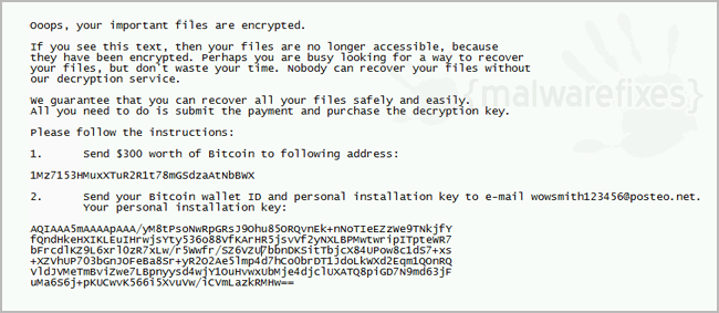 Ransom:Win32/Petya