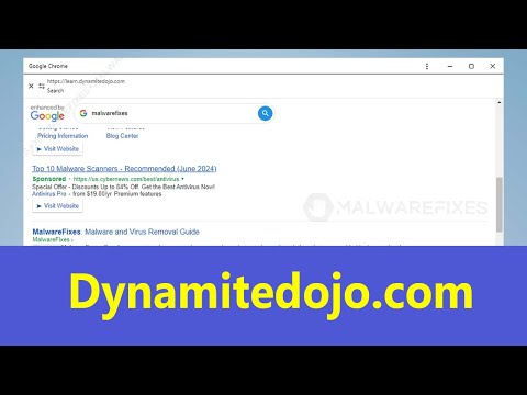 Dynamitedojo.com Removal Steps