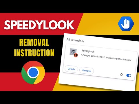 SpeedyLook Chrome Extension Removal Instructions