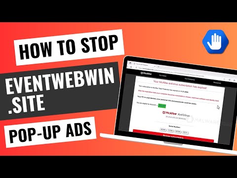How to Stop Eventwebwin.site Pop-up Ads