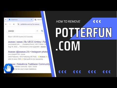 Potterfun.com Search Hijacker Removal Guide