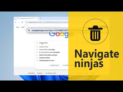 Navigateninjas.com Removal Video