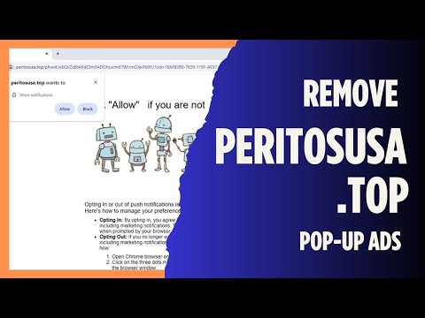 Remove Peritosusa.top Pop-up Notifications