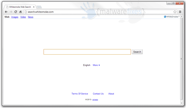 Screenshot of WhiteSmoke Hijacker