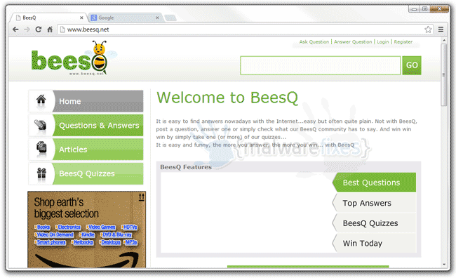 Screenshot of Beesq.net