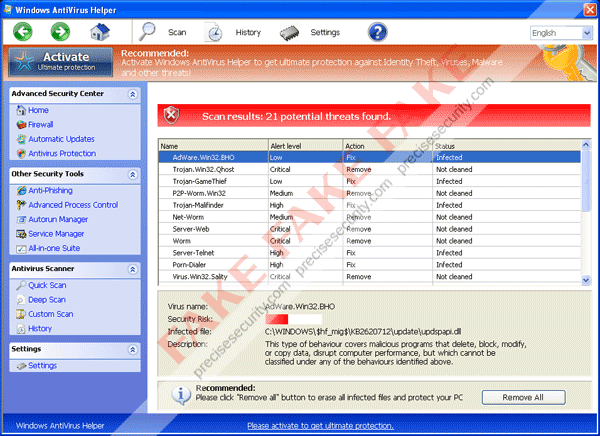 Windows AntiVirus Helper