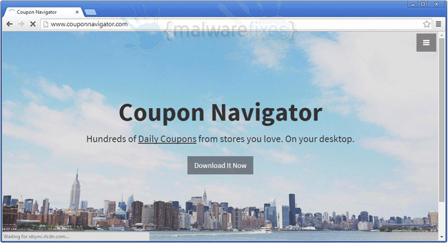 Image of Coupon Navigator website