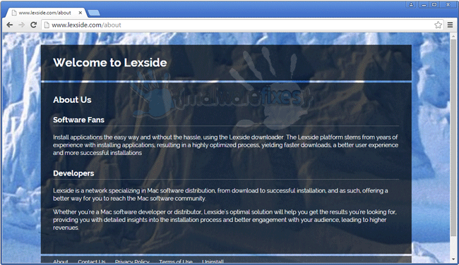 Screenshot of Lexside