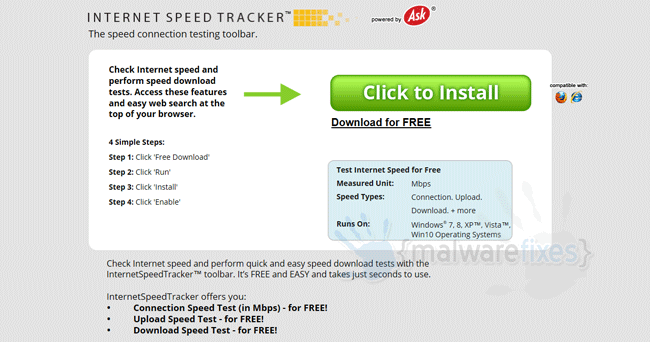 Internet Speed Tracker screenshot image