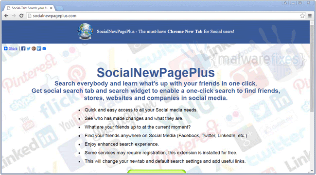 SocialNewPagePlus