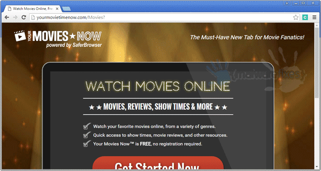 Screenshot of Your Movies Now