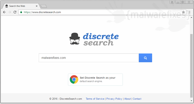 Screenshot of DiscreteSearch