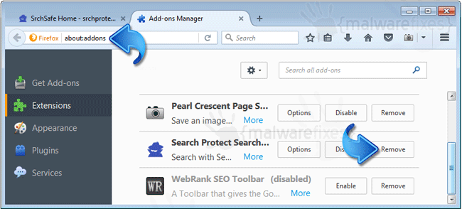 SrchProtect Extension Firefox