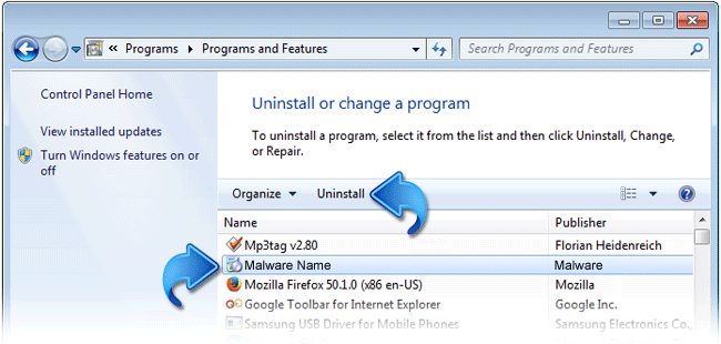 how to remove internet manager