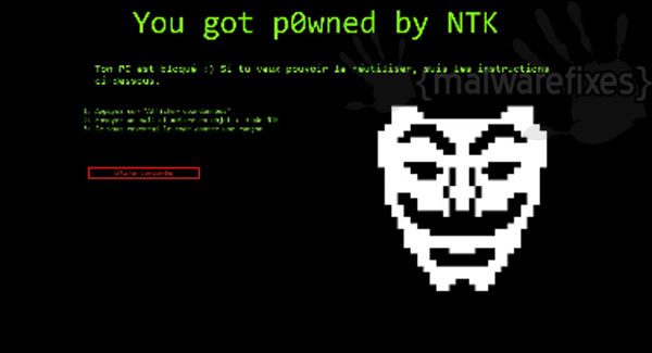 You got p0wned by NTK