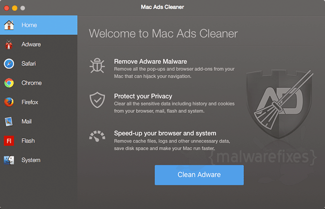 get rid of mac adware cleaner from mac