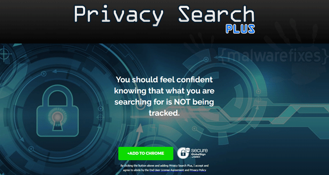 Screenshot of Privacy Search Plus