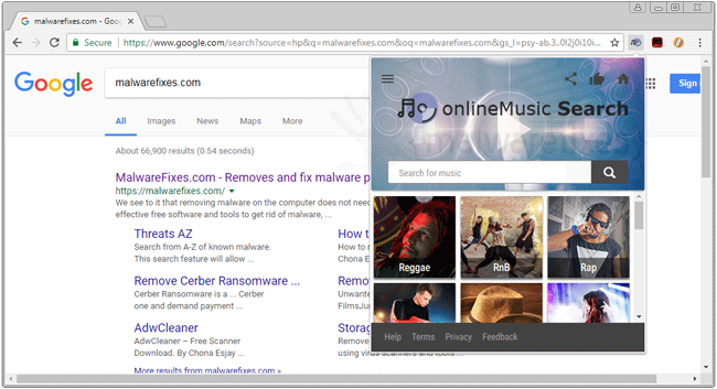 OnlineMusic Search