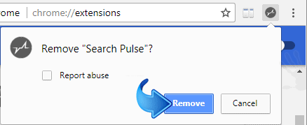 Delete Search Pulse Extension