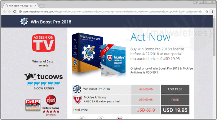 Image of Win Boost Pro 2018 activation