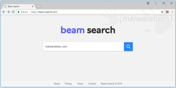 Screenshot of Beam-search.com