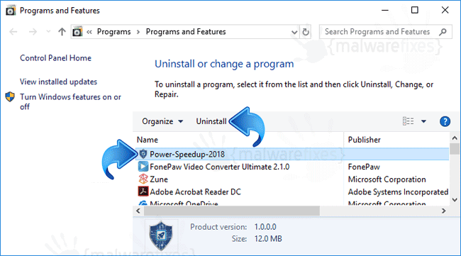 Add-Remove Power Speedup 2018