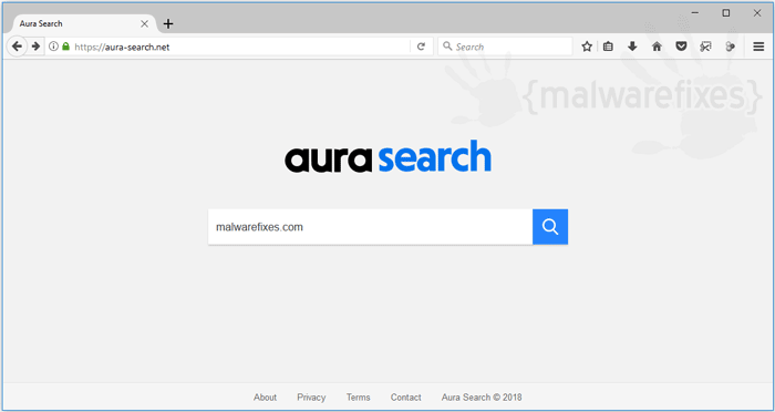 Image of Aura Search website