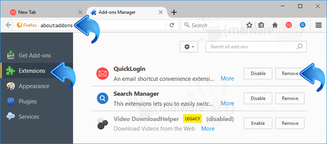 QuickLogin Firefox Extension