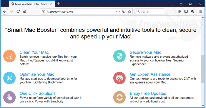 mac cleaner ad redirect