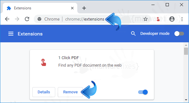 1 Click PDF Chrome Extension