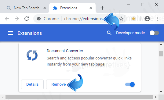 Search.hdocumentconverter.app Chrome Extension