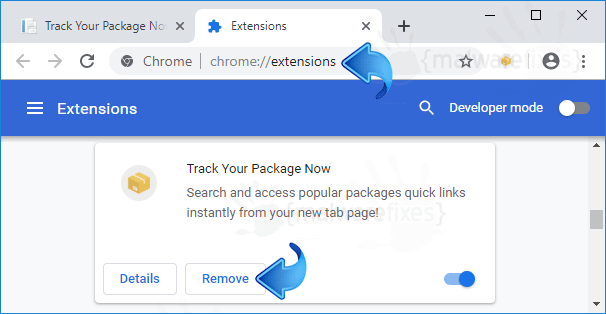 Track Your Package Now Chrome Extension