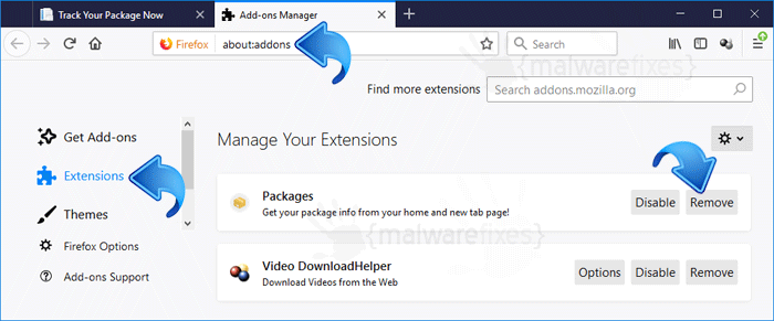 Track Your Package Now Firefox Extension