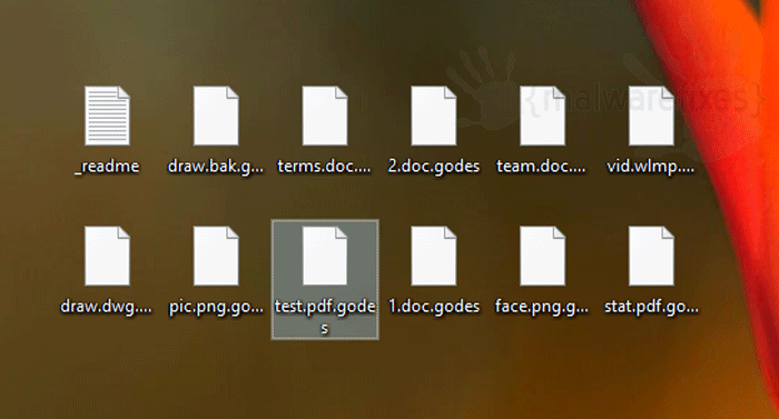 Screenshot of Godes Files