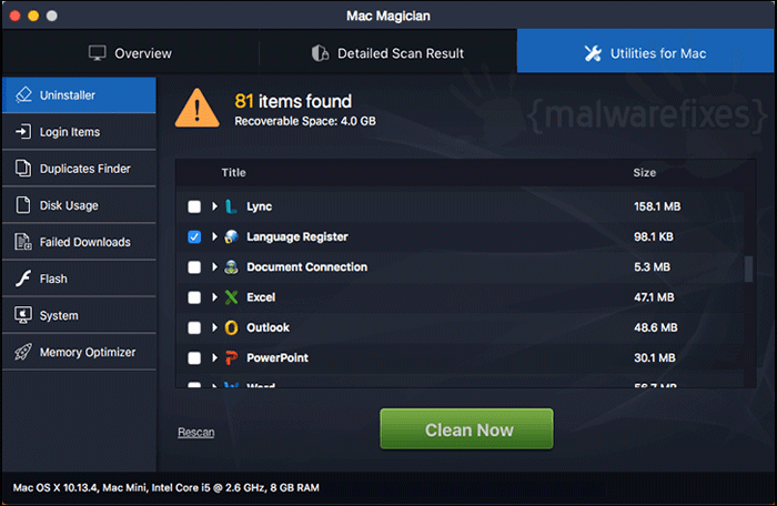 Image of Mac Magician scanner