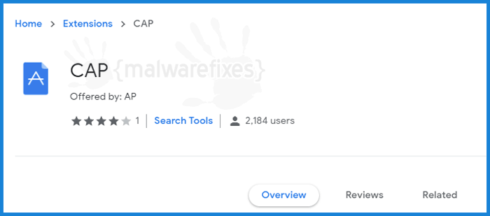 Image of CAP Adware