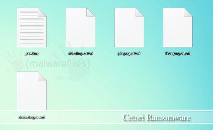 Image of Cetori infected files