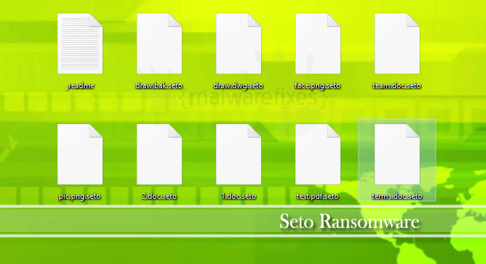 Image of Seto infected files