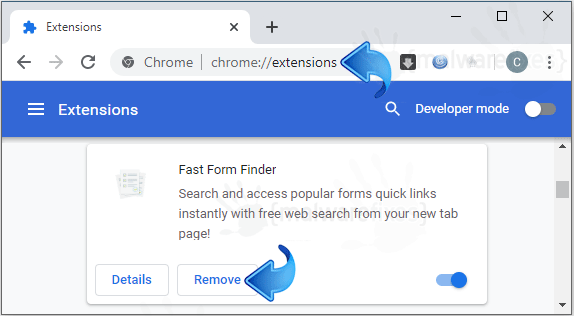 Fast Form Finder Chrome Extension