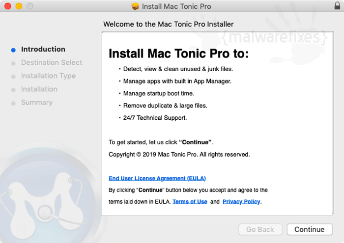 Installing Mac Tonic Pro Interface (GUI)