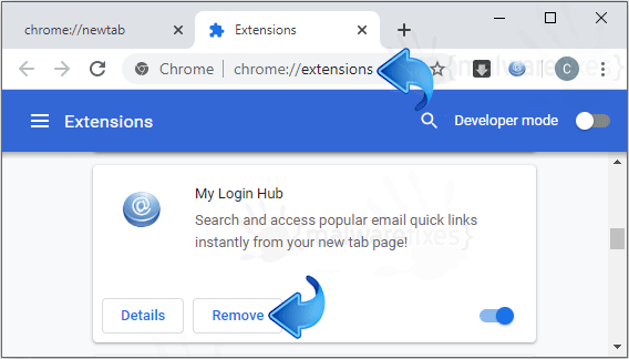 My Login Hub Google Chrome Extension