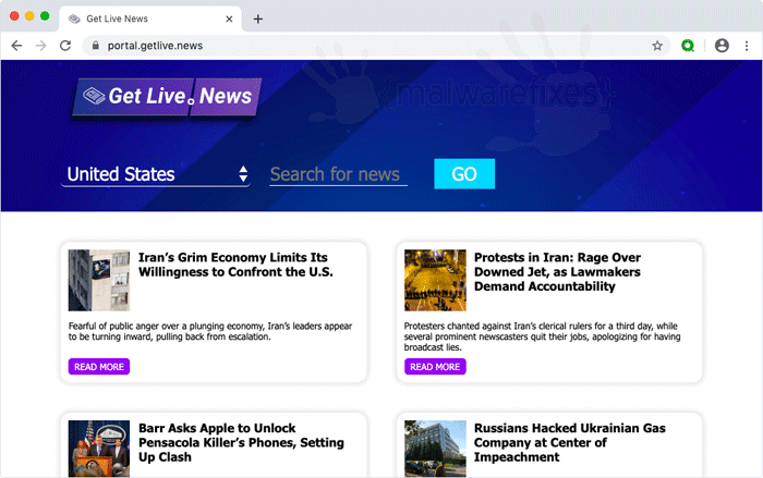 Get Live News PUP for Mac and PC