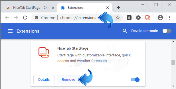 NiceTab StartPage Chrome Extension