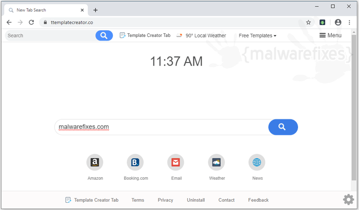 Template Creator Tab