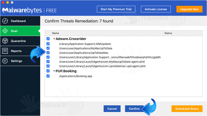 Image of MBAM Virus Removal for Mac