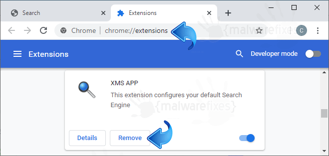 XMS App Chrome Extension