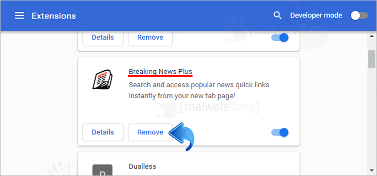 Breaking News Plus Chrome Extension